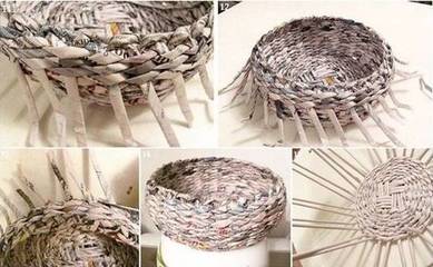 廢舊報(bào)紙巧變身，創(chuàng)意DIY點(diǎn)亮生活 從縫紉日用品到實(shí)用家居，附詳細(xì)教程